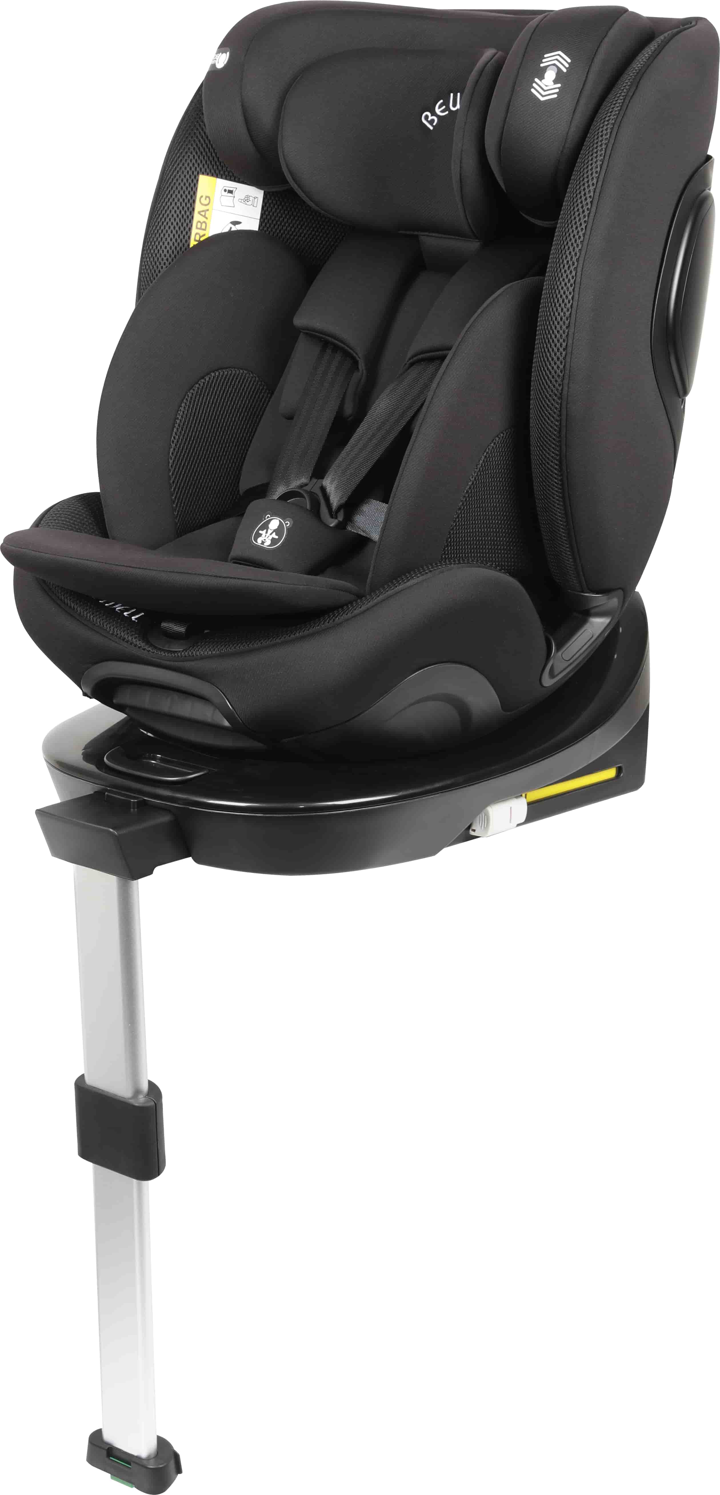 Siège de sécurité auto pour enfant ISOFIX et jambe de soutien pour bébé 40-150 cm